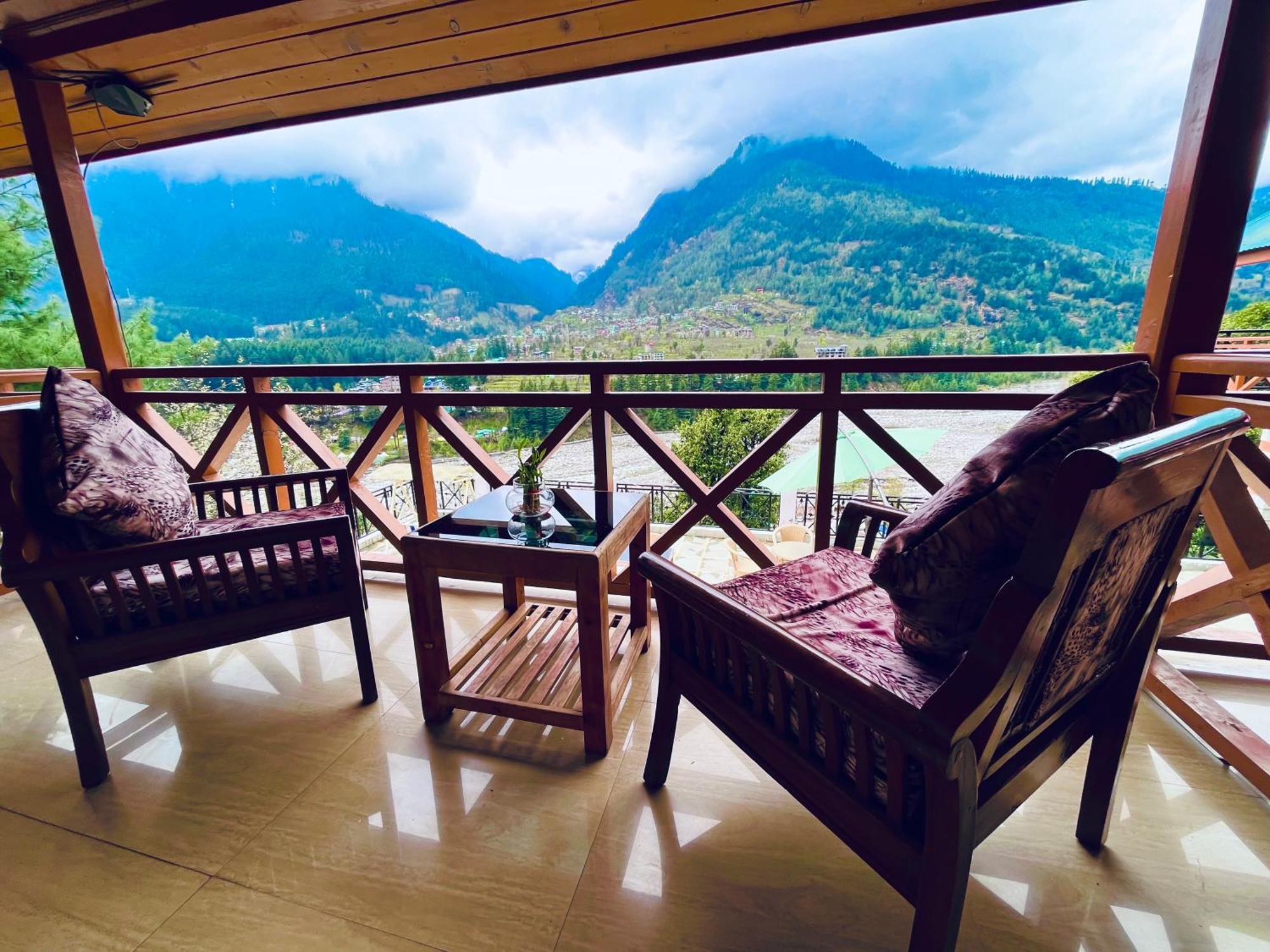 Nature Valley View Resort Manali 2 Bedrooms Luxury Cottages And Valley View Exterior photo