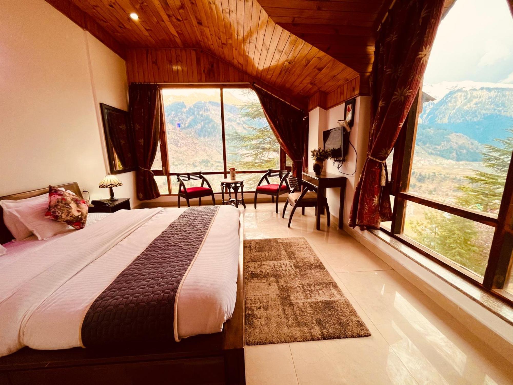 Nature Valley View Resort Manali 2 Bedrooms Luxury Cottages And Valley View Exterior photo